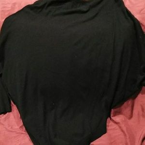 Black Sweater A semetrical